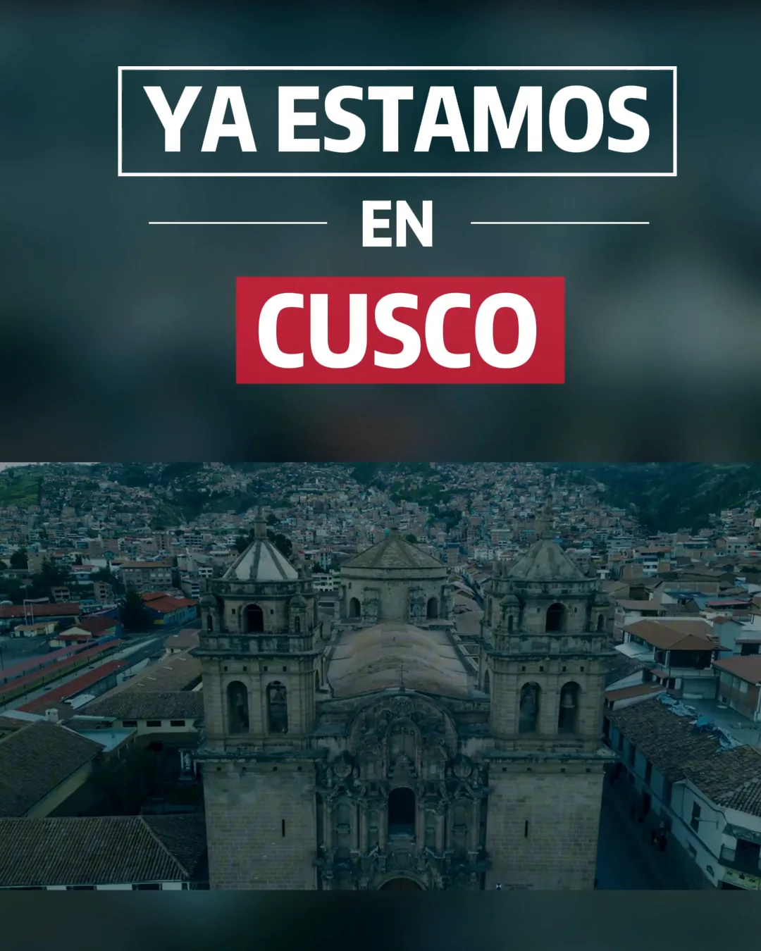 Vista vertical de Cusco